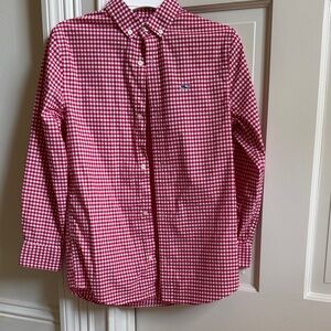 Vineyard Vines boys performance long sleeve button down